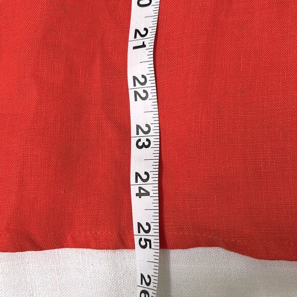 Faithfull The Brand Ruffled Linen Dress Size 6 - Picture 9 of 11